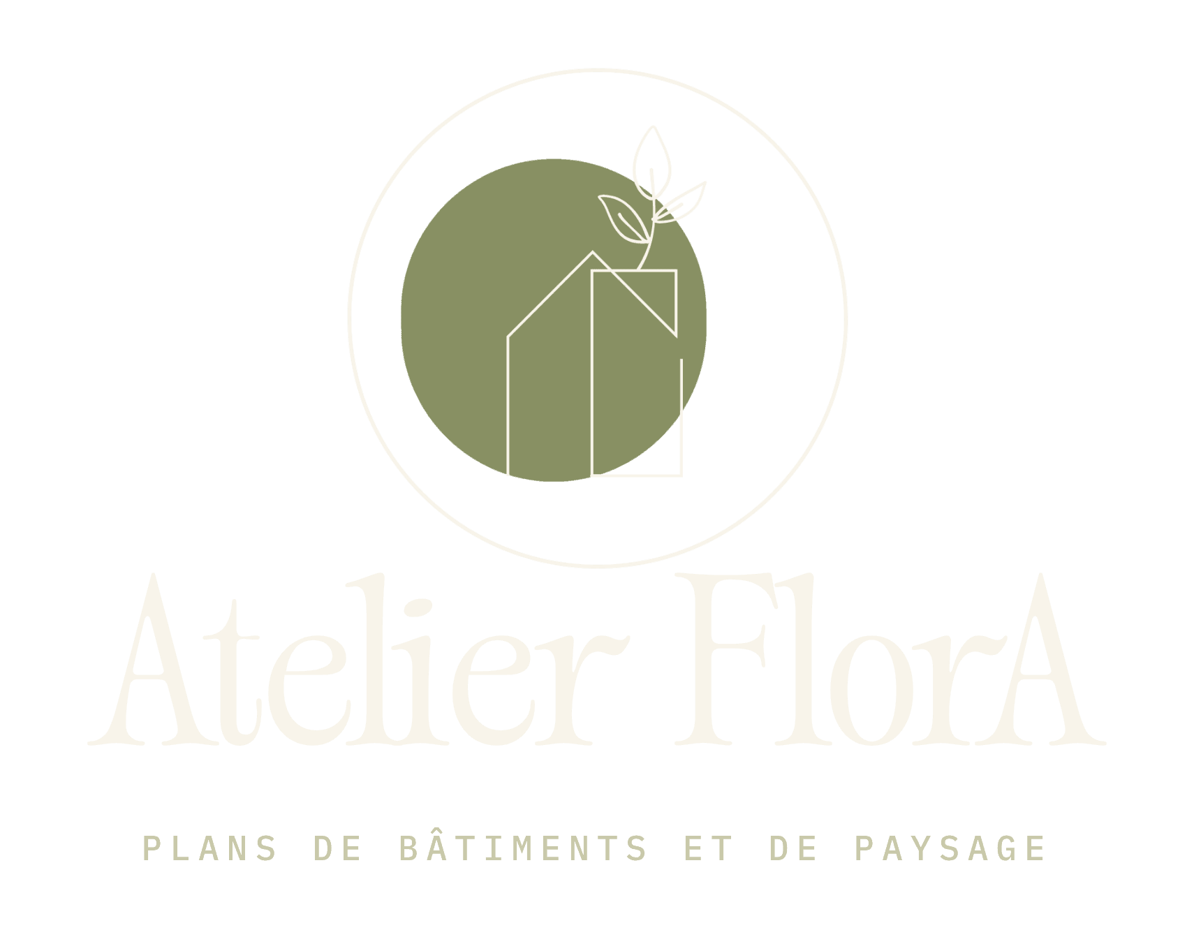 Atelier FlorA, plans de bâtiments et de paysage